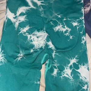 shein tie dye leggings BUNDLE